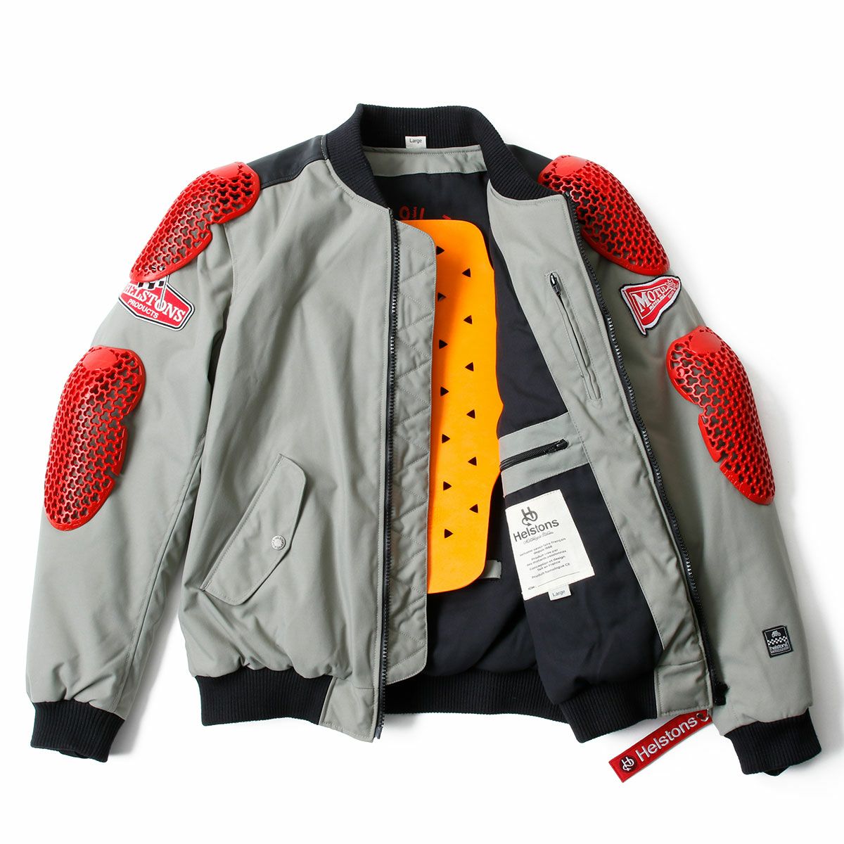 helstons｜ツイン ジャケット｜アウター｜グレー