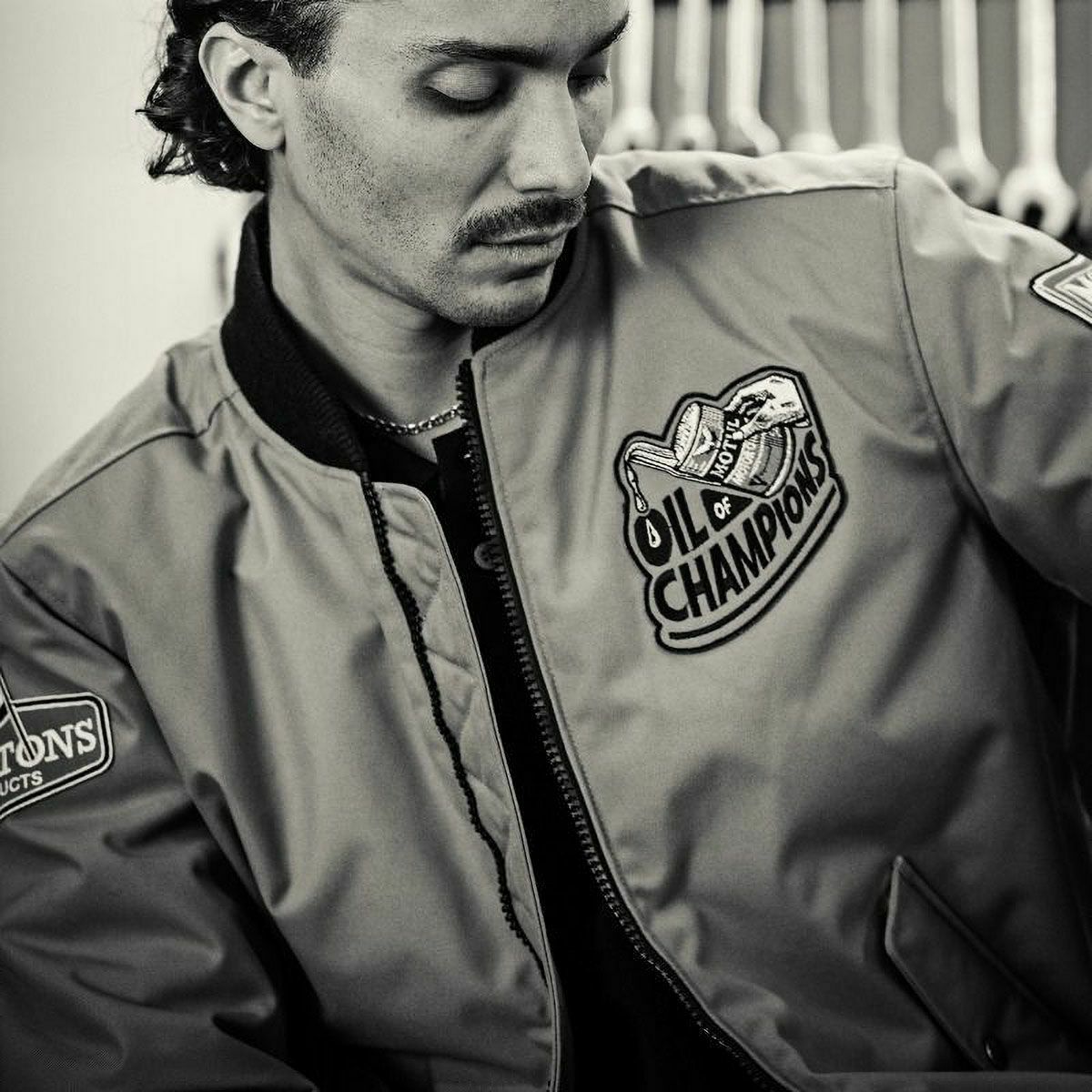 helstons｜ツイン ジャケット｜アウター｜グレー｜モデル着用