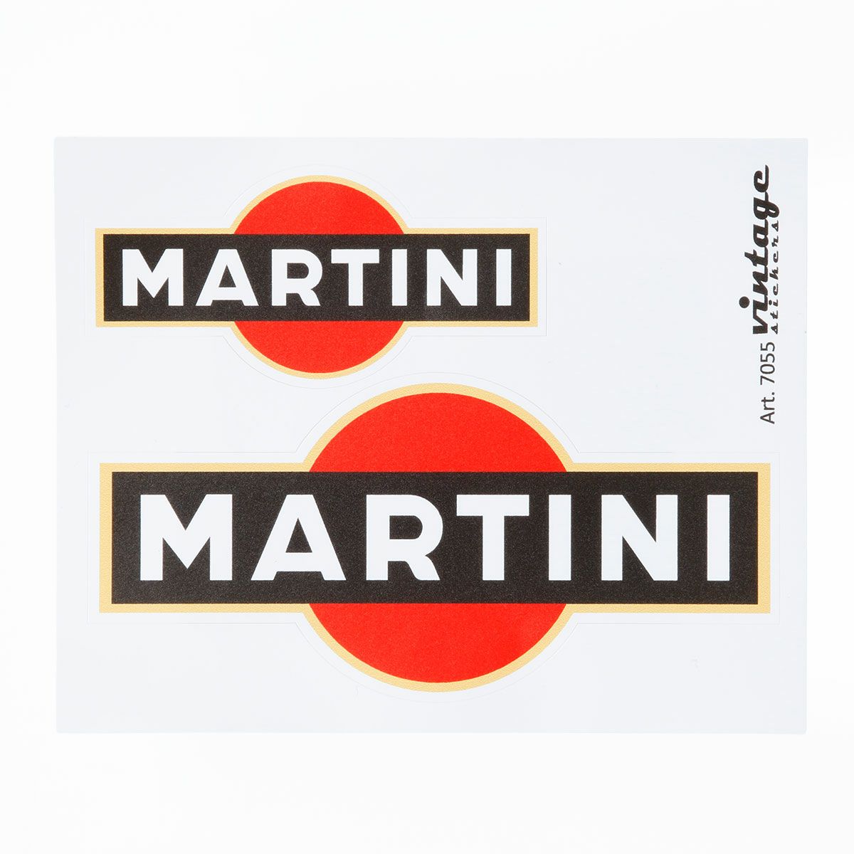 MARTINI｜ヴィンテージ マルティニ ステッカー 10 x 12cm｜