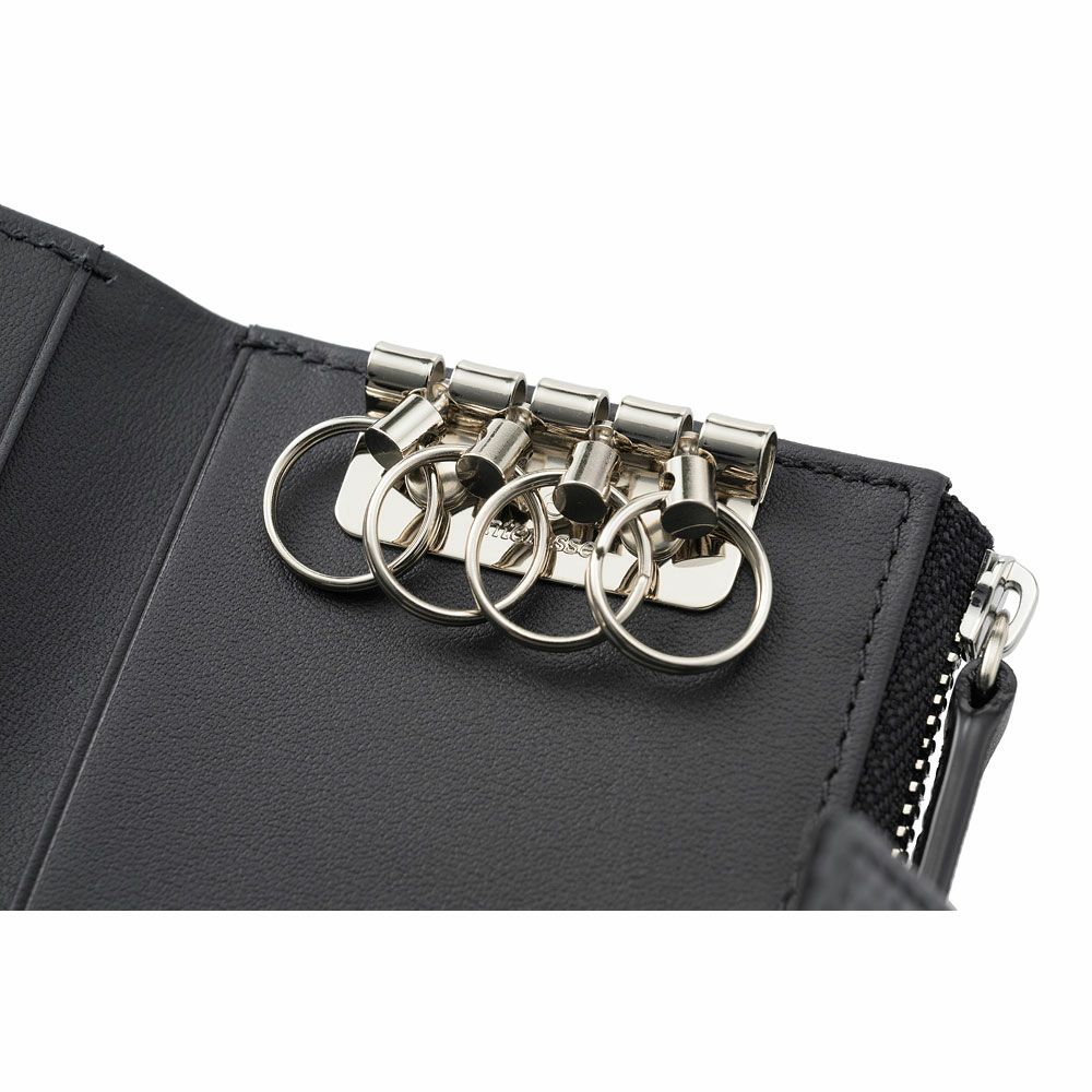 neuinteresse｜ノイインテレッセ×HRC LF小銭入れ付きキーケース｜その他雑貨｜ブラック