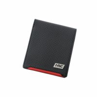neuinteresse｜ノイインテレッセ×HRC 二つ折り財布(外BOX小銭入れ付き札入)｜財布｜レッド