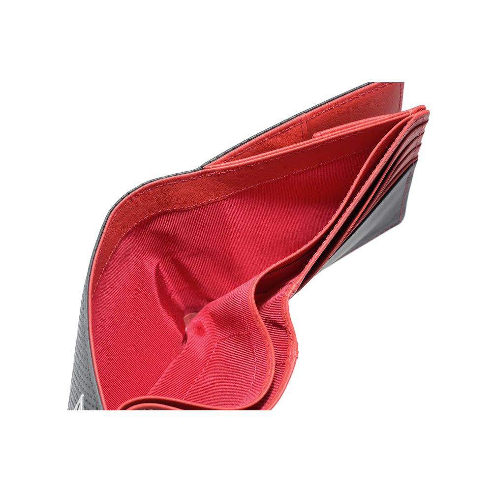 neuinteresse｜ノイインテレッセ×HRC 二つ折り財布(外BOX小銭入れ付き札入)｜財布｜レッド