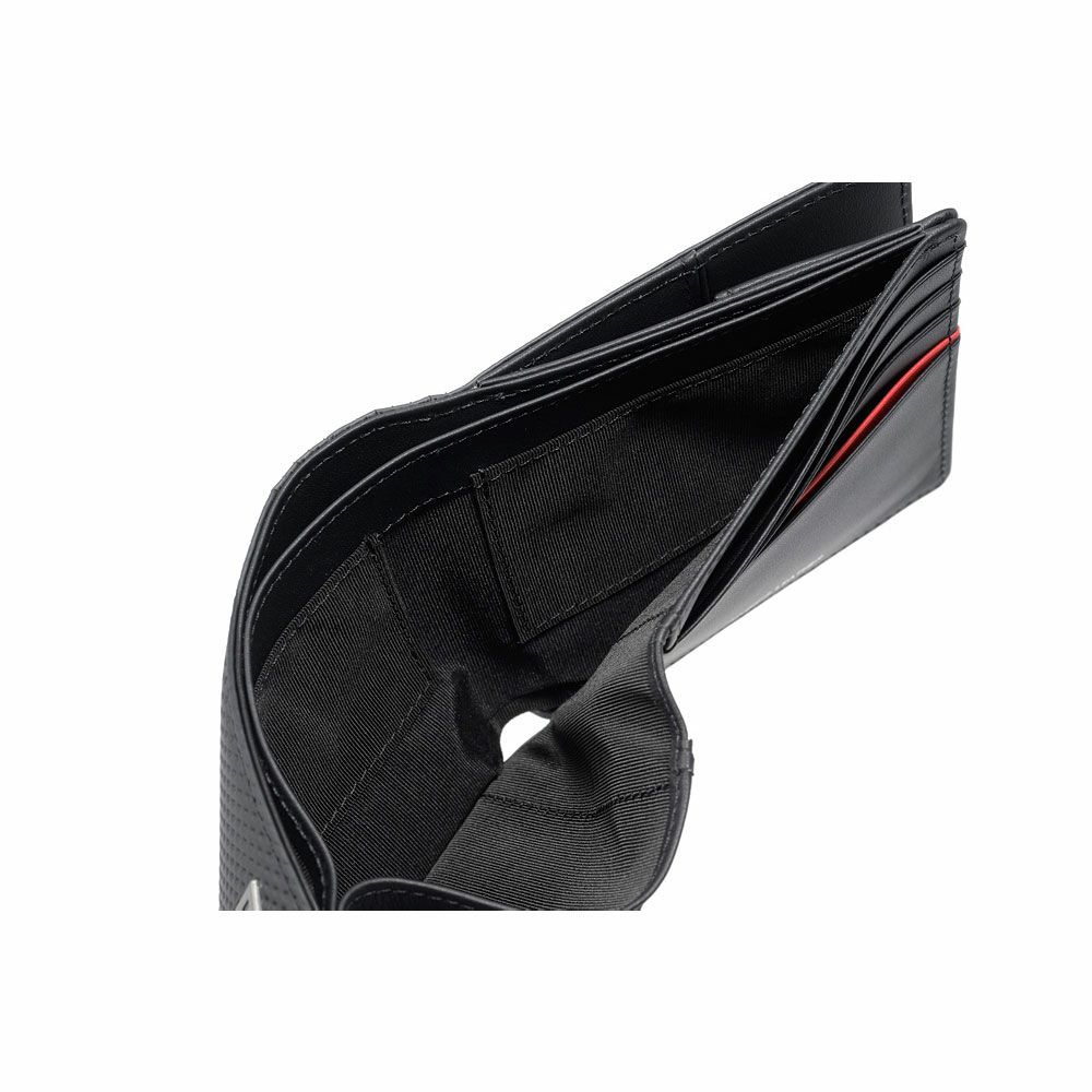 neuinteresse｜ノイインテレッセ×HRC 二つ折り財布(外BOX小銭入れ付き札入)｜財布｜ブラック