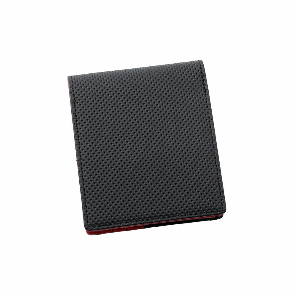 neuinteresse｜ノイインテレッセ×HRC 二つ折り財布(外BOX小銭入れ付き札入)｜財布｜ブラック