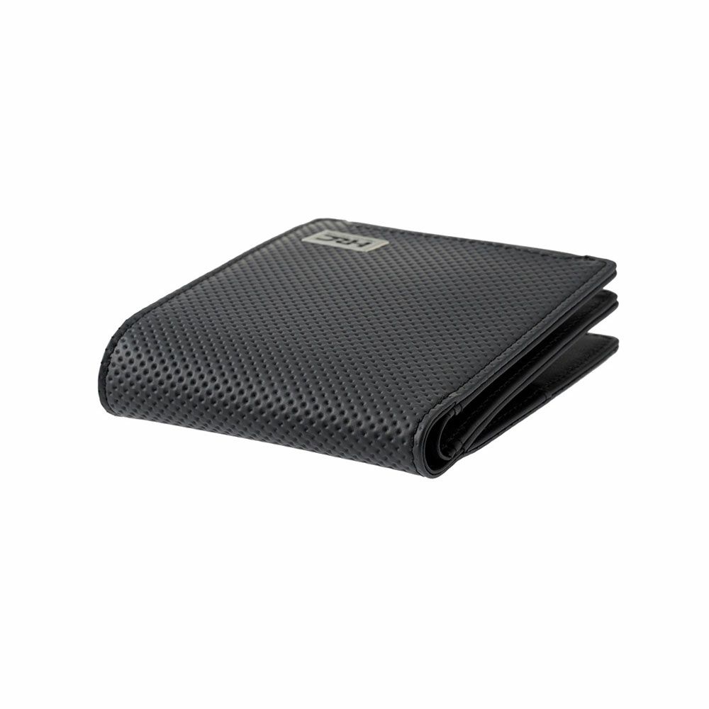 neuinteresse｜ノイインテレッセ×HRC 二つ折り財布(外BOX小銭入れ付き札入)｜財布｜ブラック