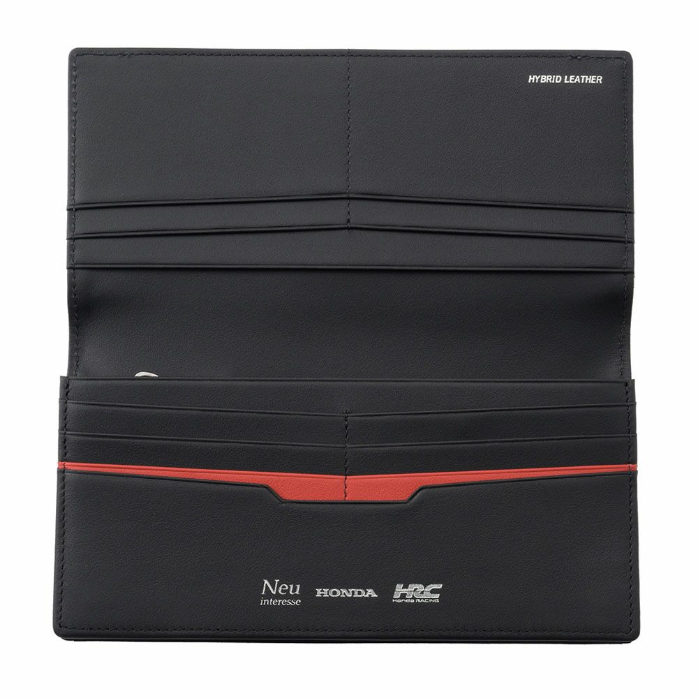 neuinteresse｜ノイインテレッセ×HRC 長財布(小銭入れ付き通しマチ束入)｜ブラック