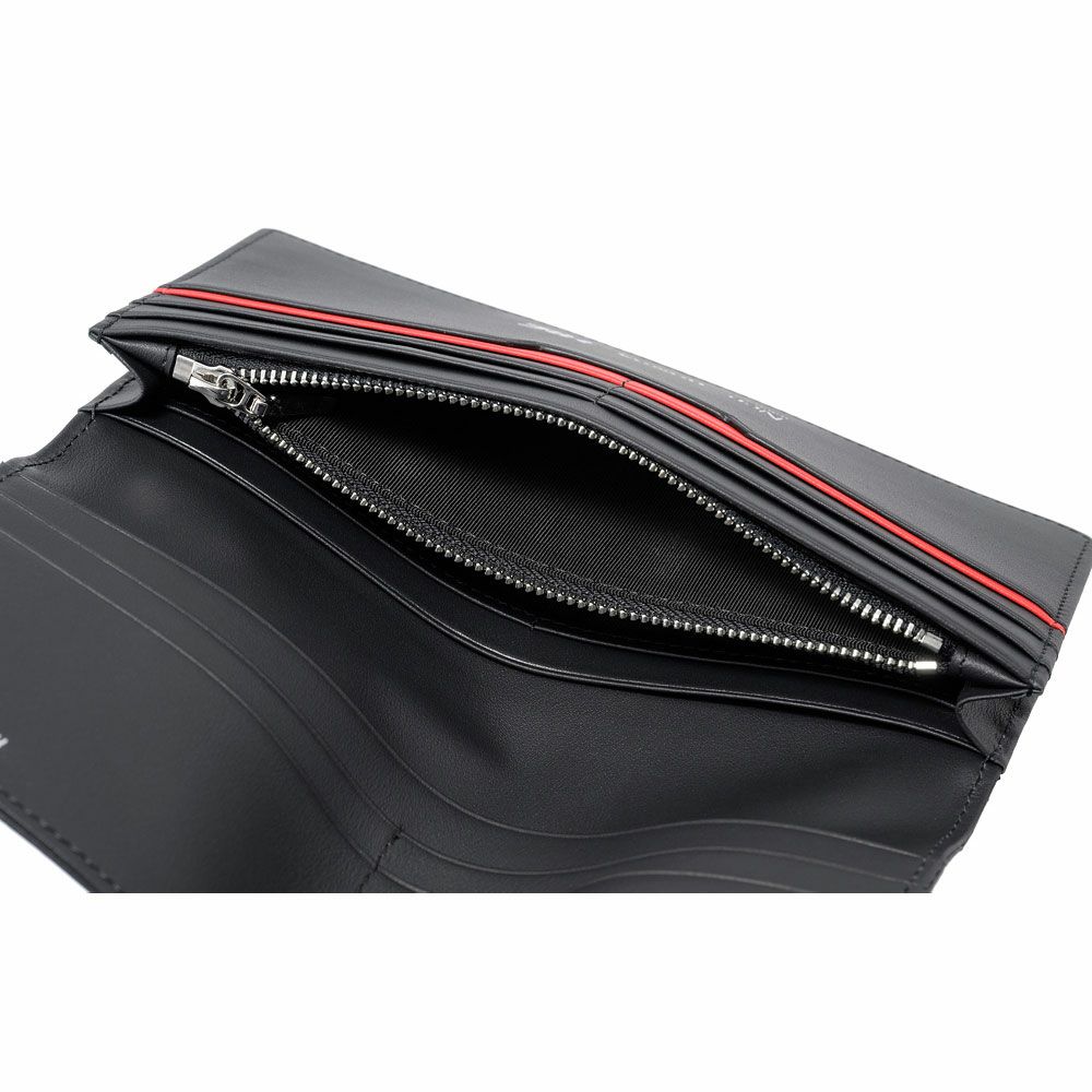 neuinteresse｜ノイインテレッセ×HRC 長財布(小銭入れ付き通しマチ束入)｜ブラック