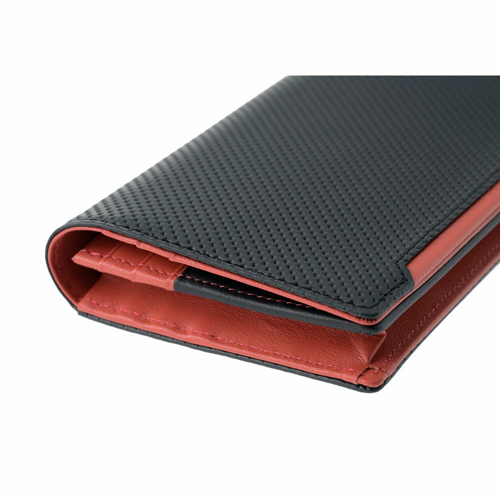 neuinteresse｜ノイインテレッセ×HRC 長財布(小銭入れ付き通しマチ束入)｜レッド