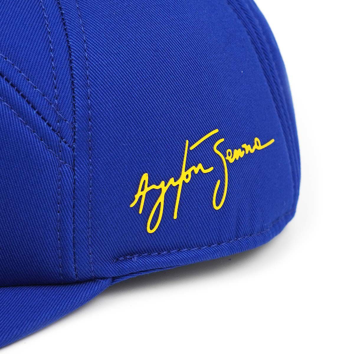 AyrtonSenna｜アイルトン・セナ 1984 オリジナル ナシオナル キャップ｜帽子｜ブルー