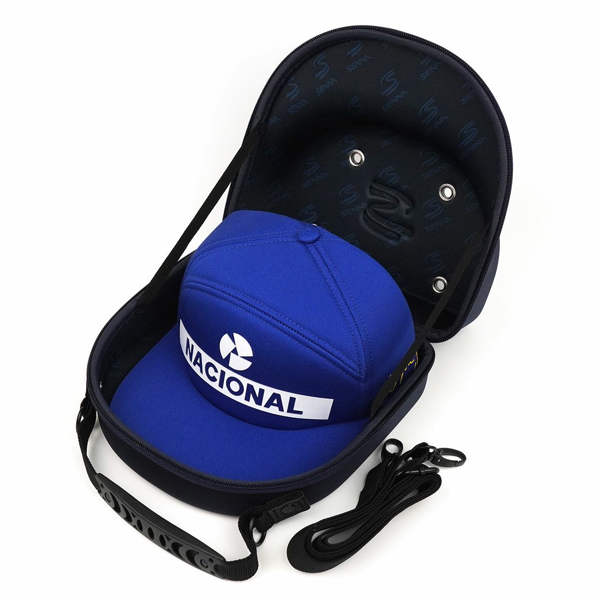 AyrtonSenna｜アイルトン・セナ 1984 オリジナル ナシオナル キャップ｜帽子｜ブルー