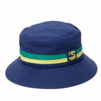 AyrtonSenna｜アイルトン・セナ ストライプ バケット キャップ｜帽子