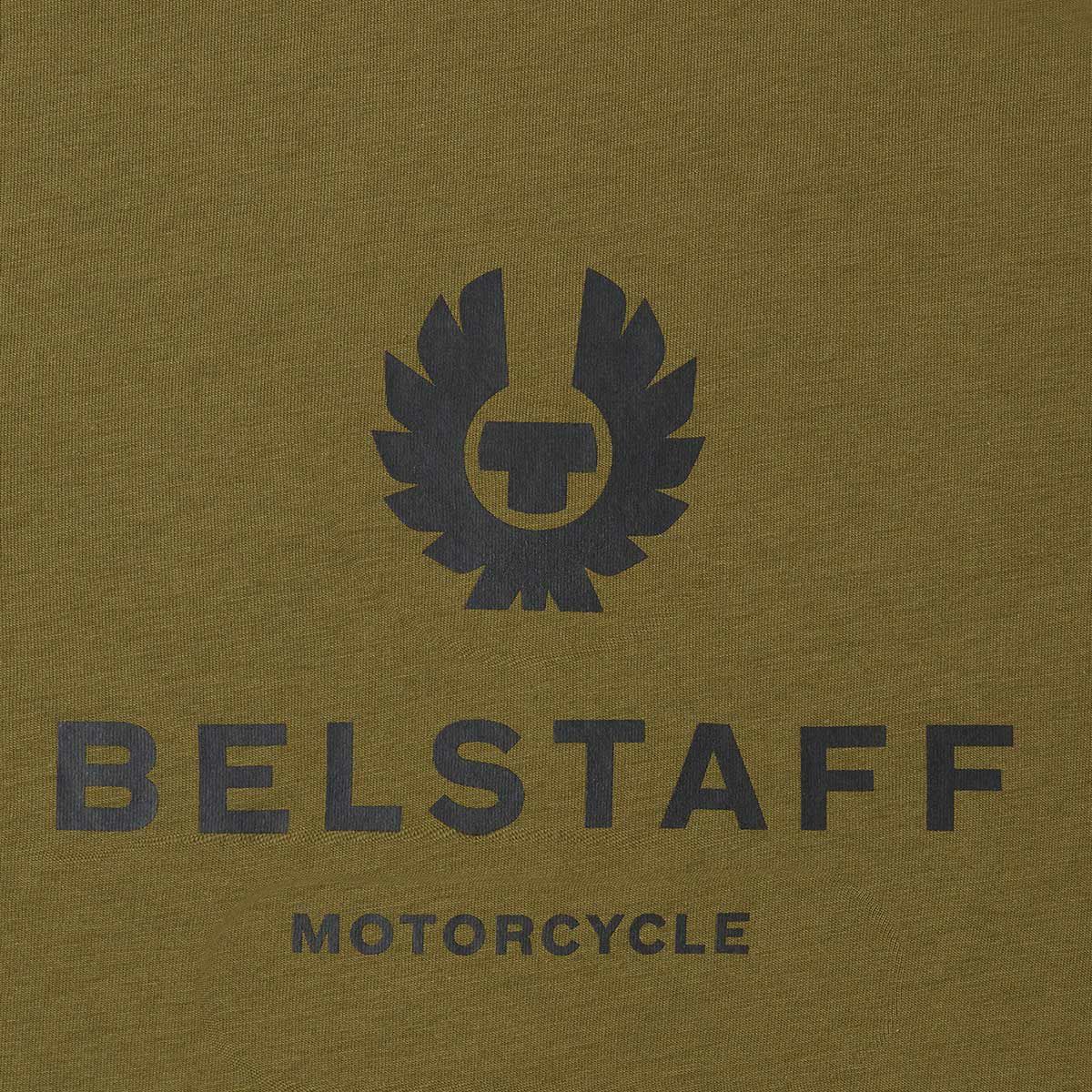BELSTAFF｜フェニックス Tシャツ｜ベルスタッフオリーブ