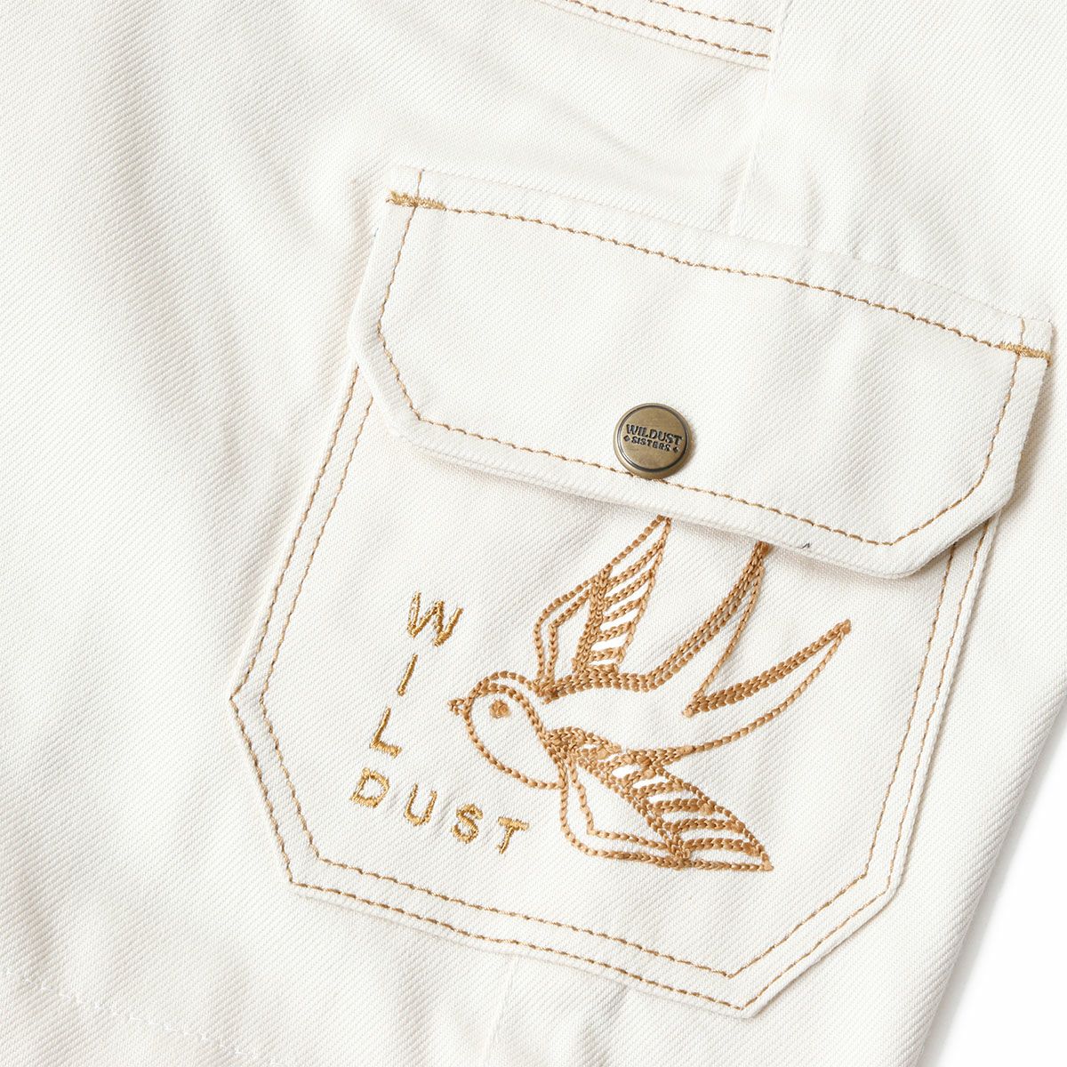 WILDUST｜オーバーランド カーゴパンツ｜チノ・カーゴ｜エクリュ