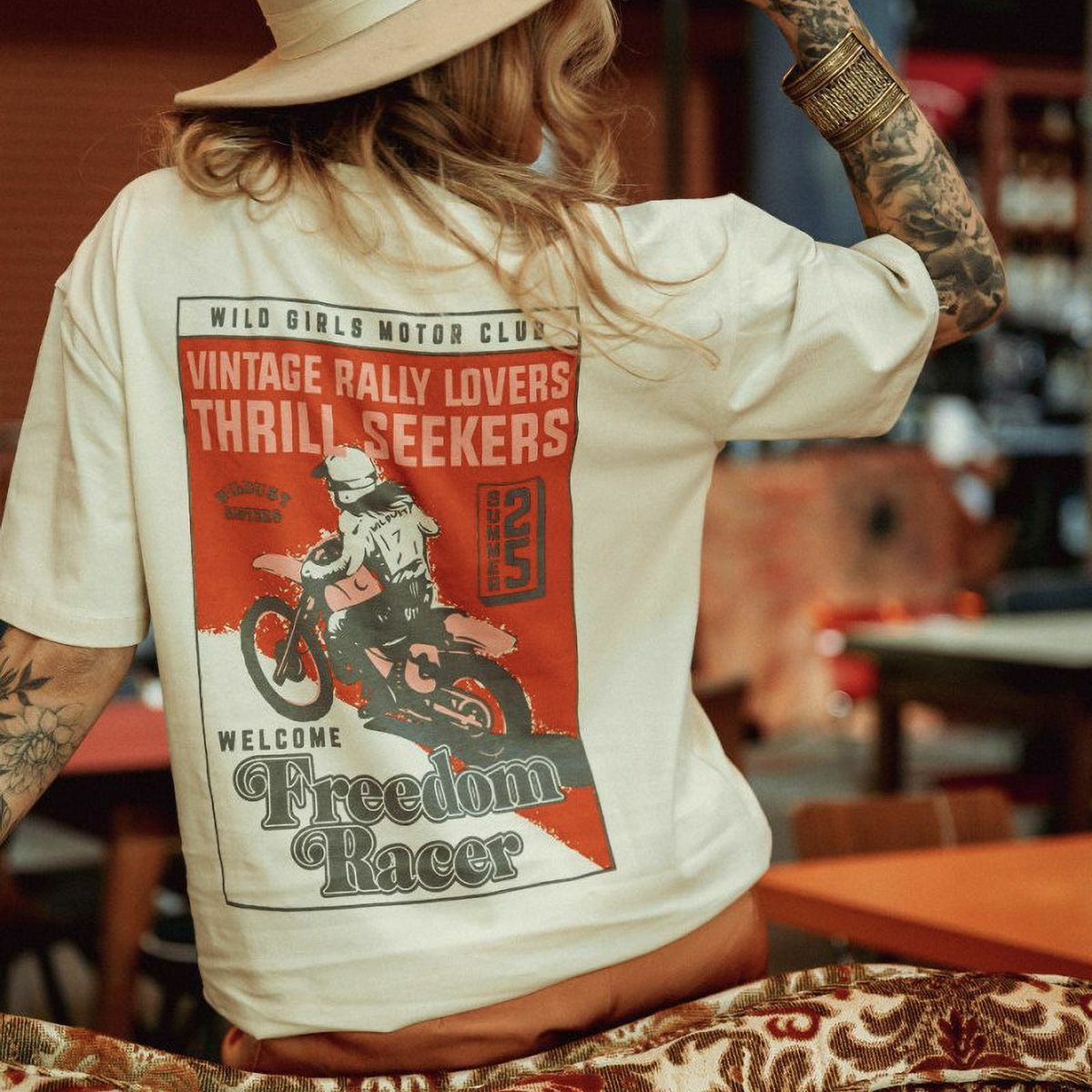 フリーダム レーサー Tシャツ | モトーリモーダ公式オンラインショップ