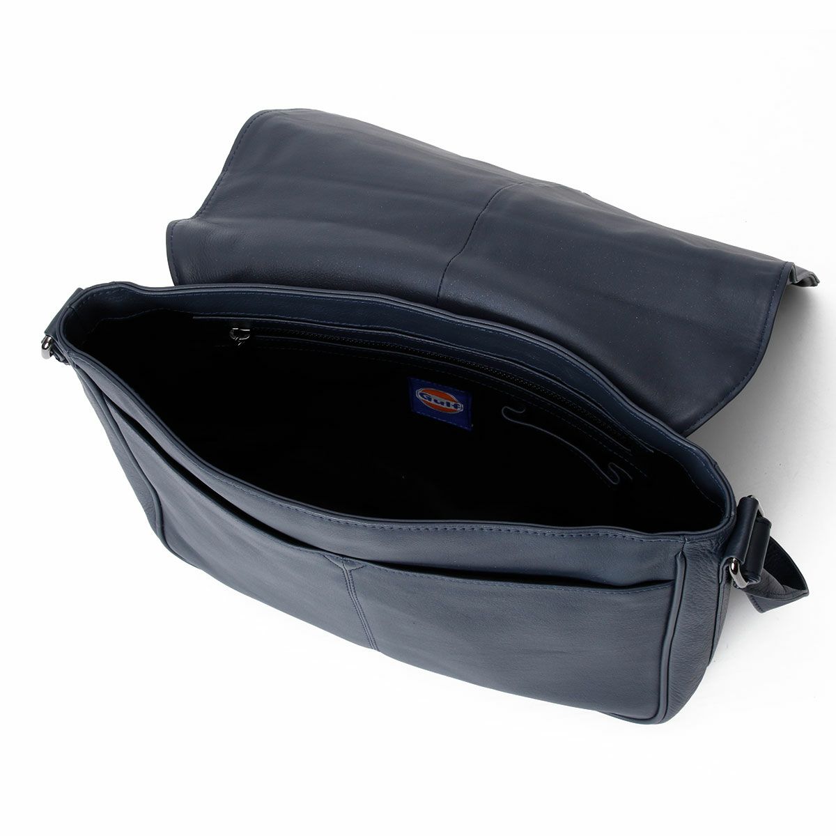 GULF｜ガルフ シルバーストーン バッグ｜メッセンジャーバッグ｜ネイビー