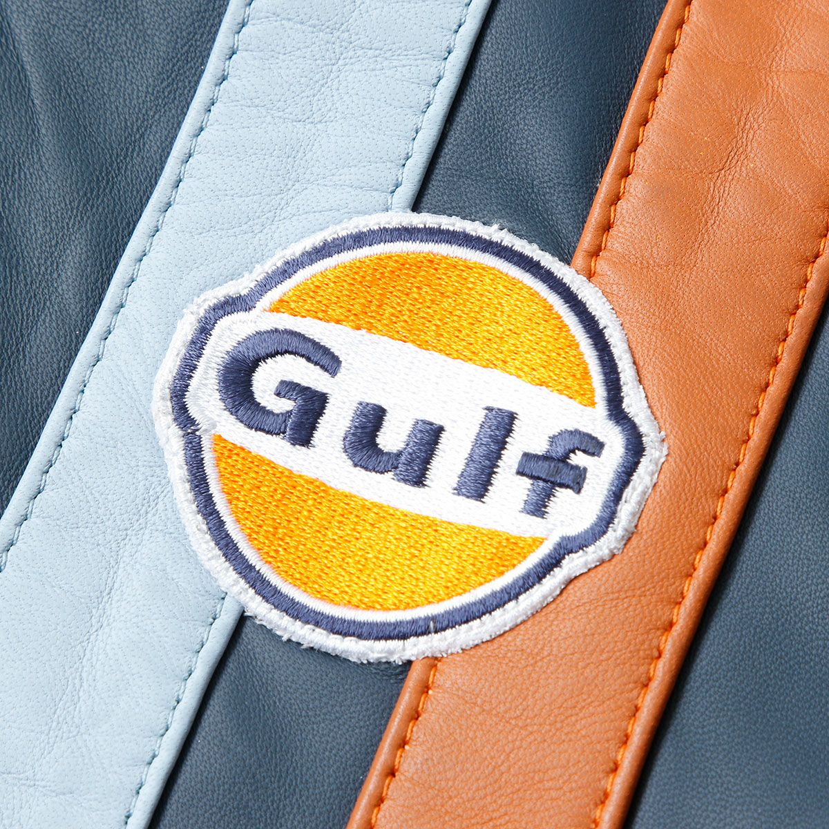 GULF｜ガルフ ストライプ ブルゾン｜アウター｜ネイビー