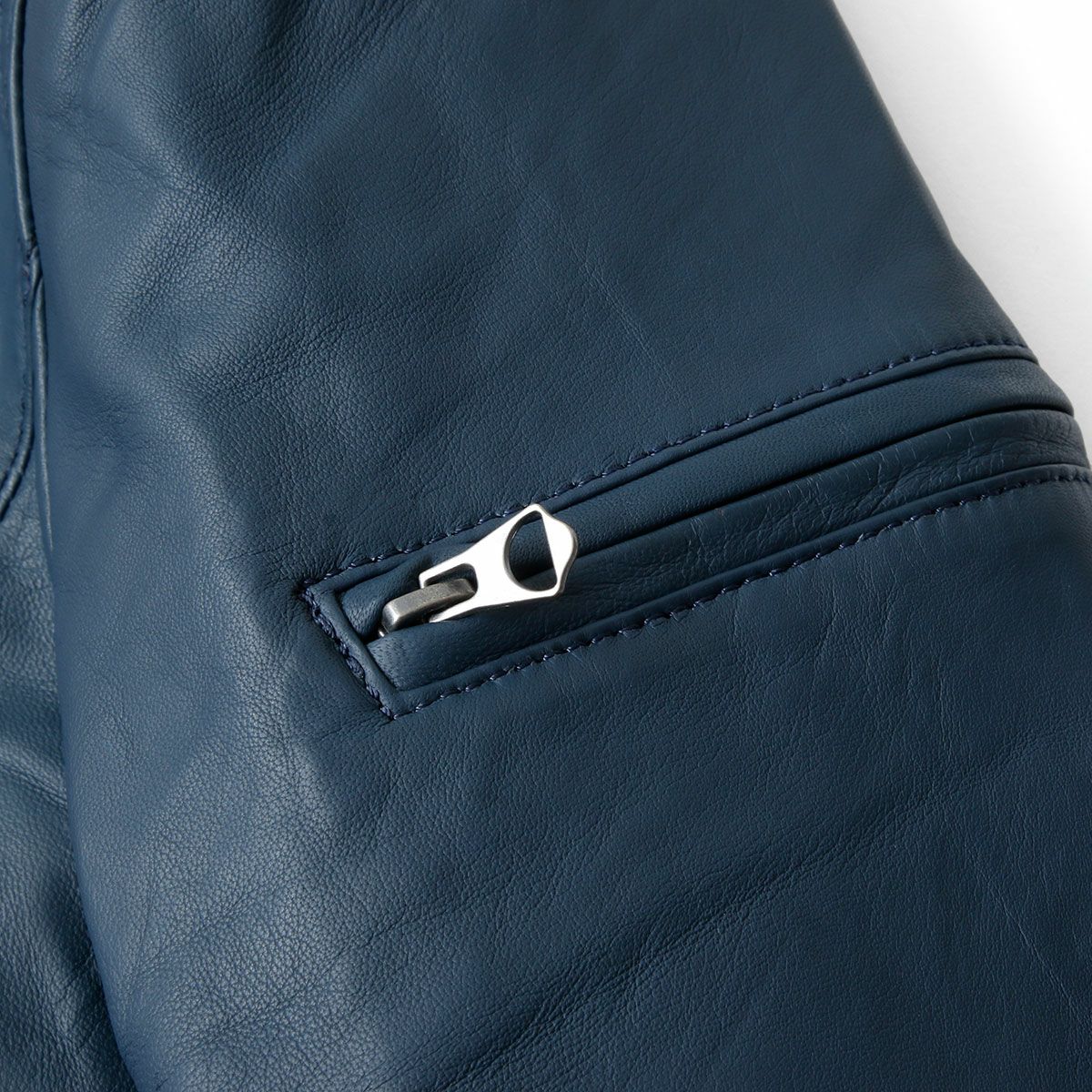 GULF｜ガルフ ストライプ ブルゾン｜アウター｜ネイビー