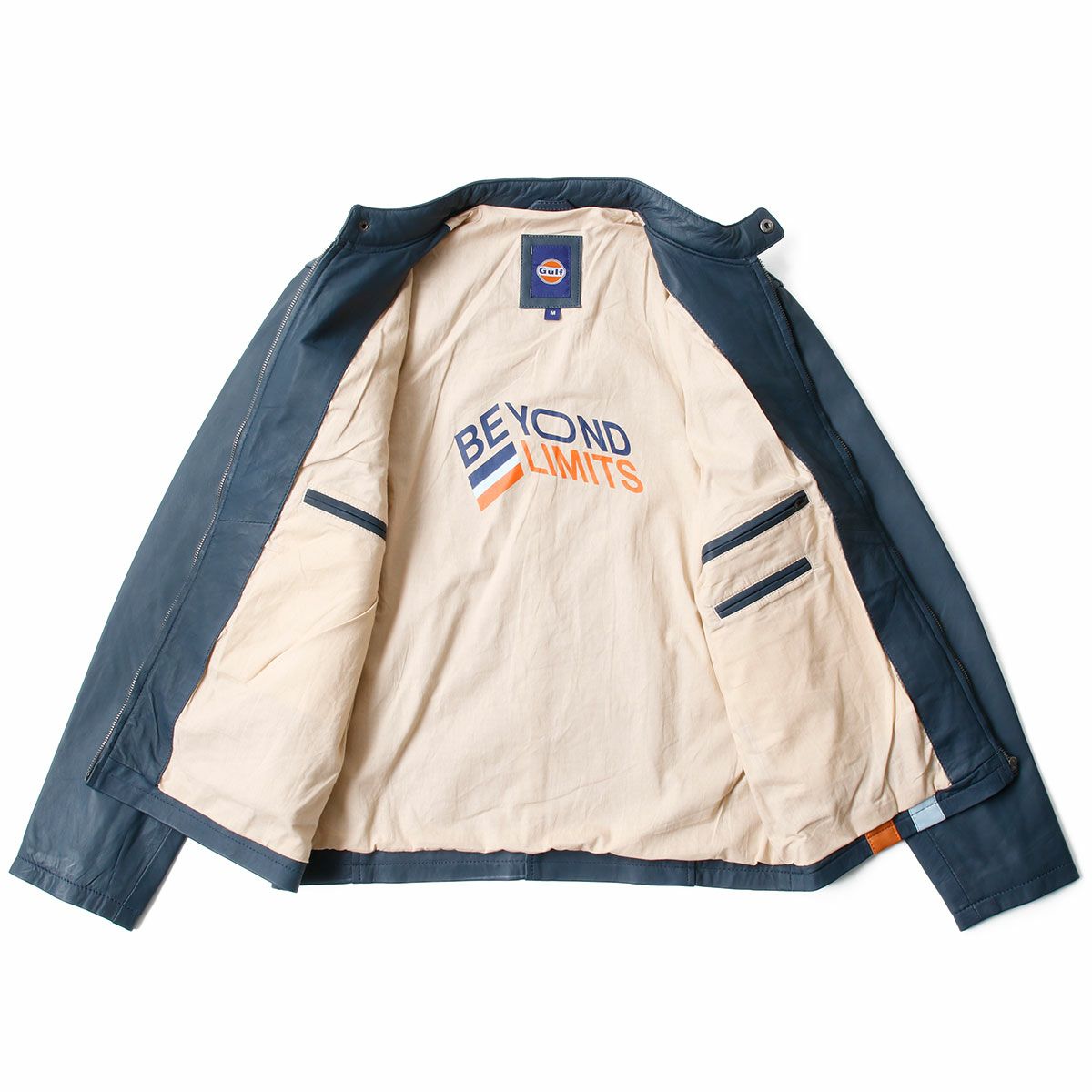 GULF｜ガルフ ロードマスター レザージャケット｜アウター｜ネイビー