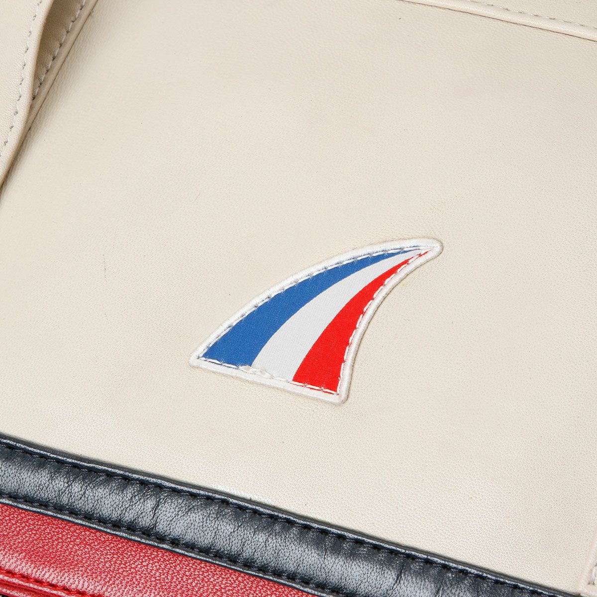 CLASSIC LEGEND MOTORS｜ル・マン 24時間レース AUSTIN レザーバッグ 48H｜ボストンバッグ｜エクリュ×レーシングレッド