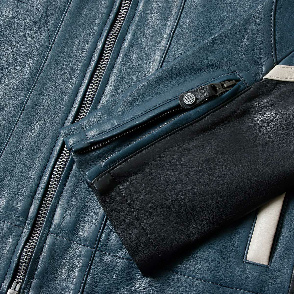 CLASSIC LEGEND MOTORS｜ル・マン 24時間レース LINO レザー ジャケット｜アウター｜ロイヤルブルー