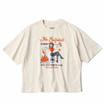 WILDUST｜ノー ブルシット ワイド シャツ｜Tシャツ