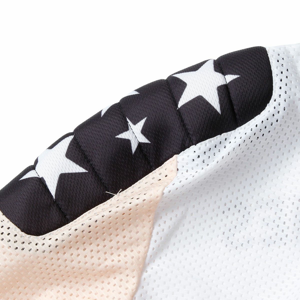 WILDUST｜クロス ジャージ クラシックライダー｜MXジャージ｜ホワイト×ベージュ×ブラック