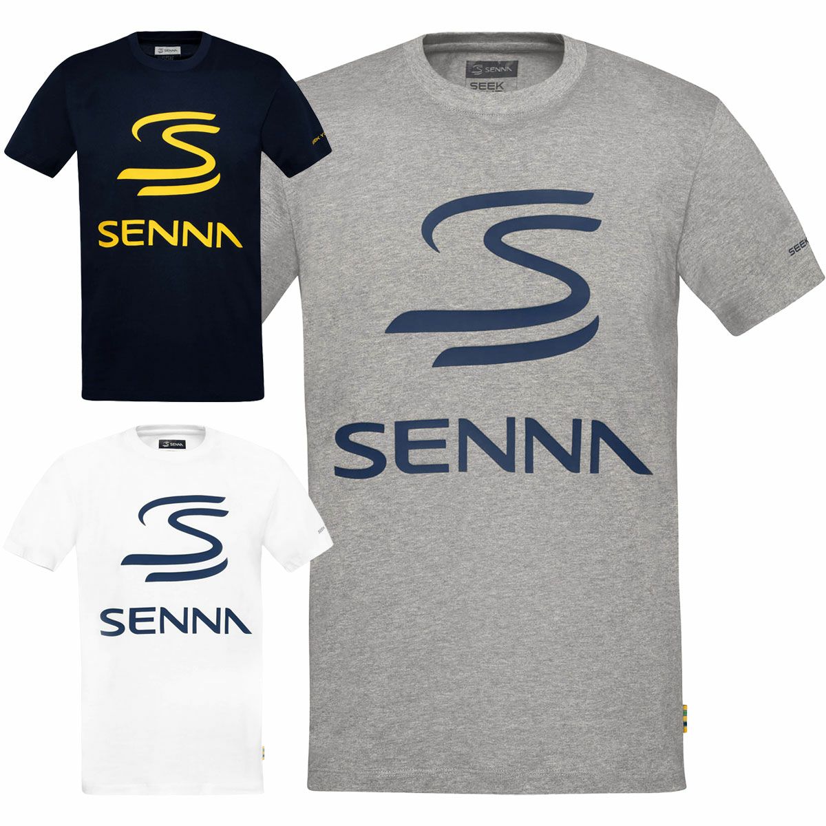 AyrtonSenna｜アイルトン・セナ レガシー ロゴ Tシャツ｜