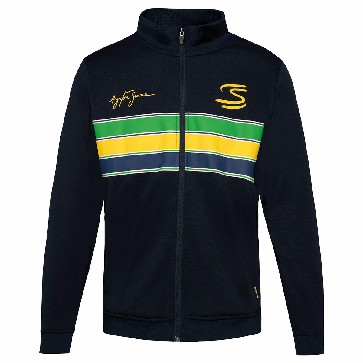 AyrtonSenna｜アイルトン・セナ レトロ ストライプ ジャケット｜アウター