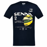 AyrtonSenna｜アイルトン・セナ 12 グラフィック Tシャツ｜ネイビー