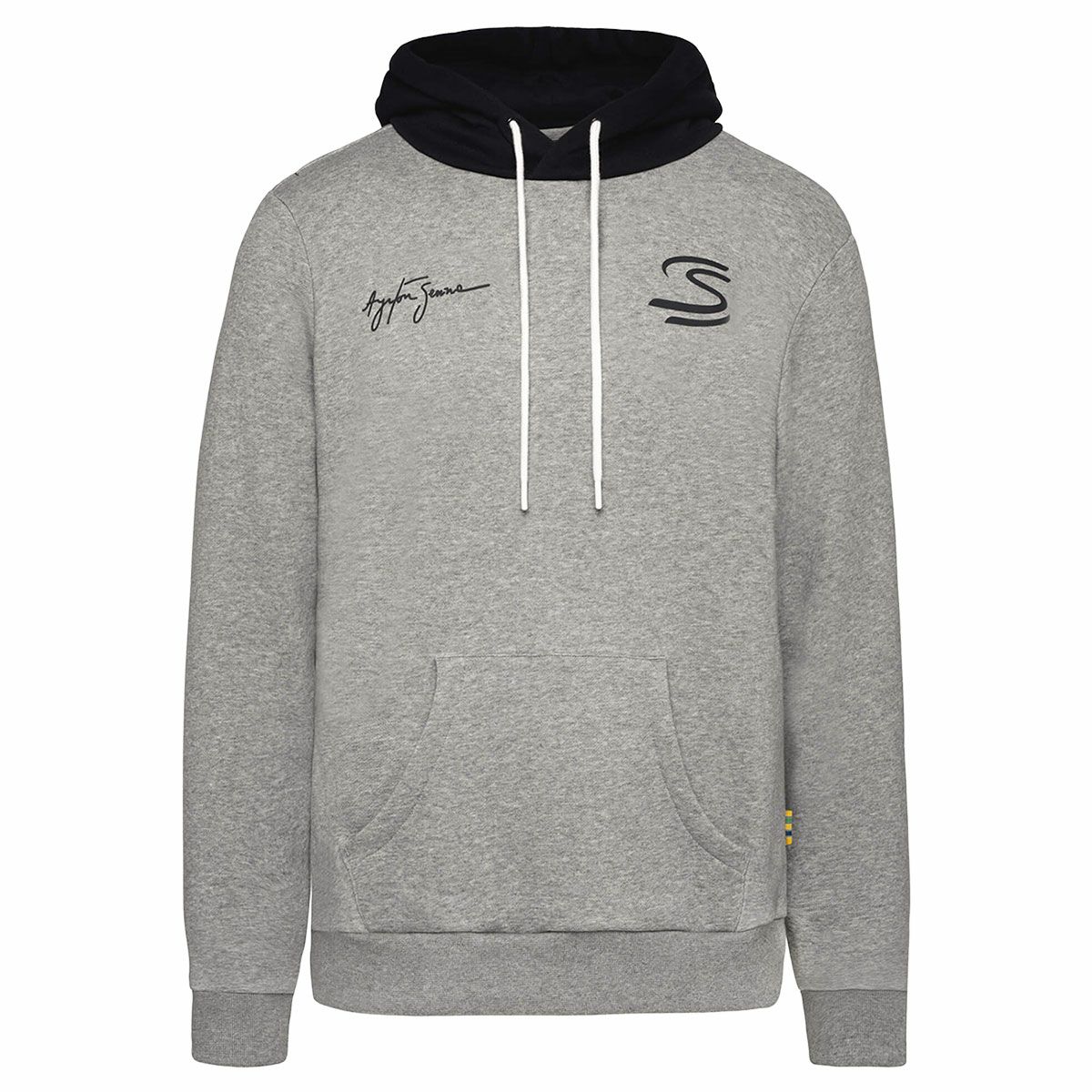 AyrtonSenna｜アイルトン・セナ シーク ユア トゥルース サークル フーディ｜グレー