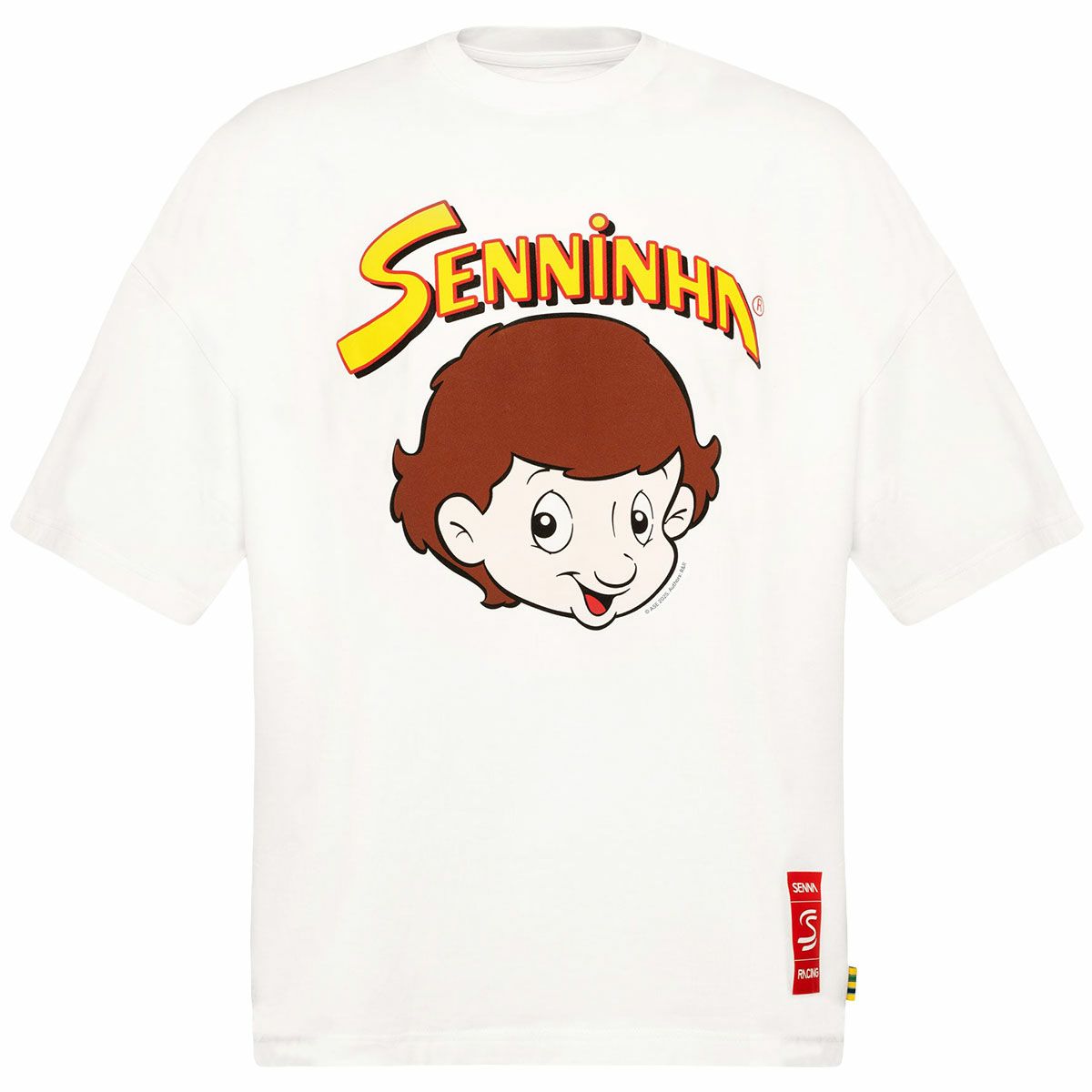 AyrtonSenna｜アイルトン・セナ エクストリーム オーバーサイズ セニーニャ Tシャツ｜