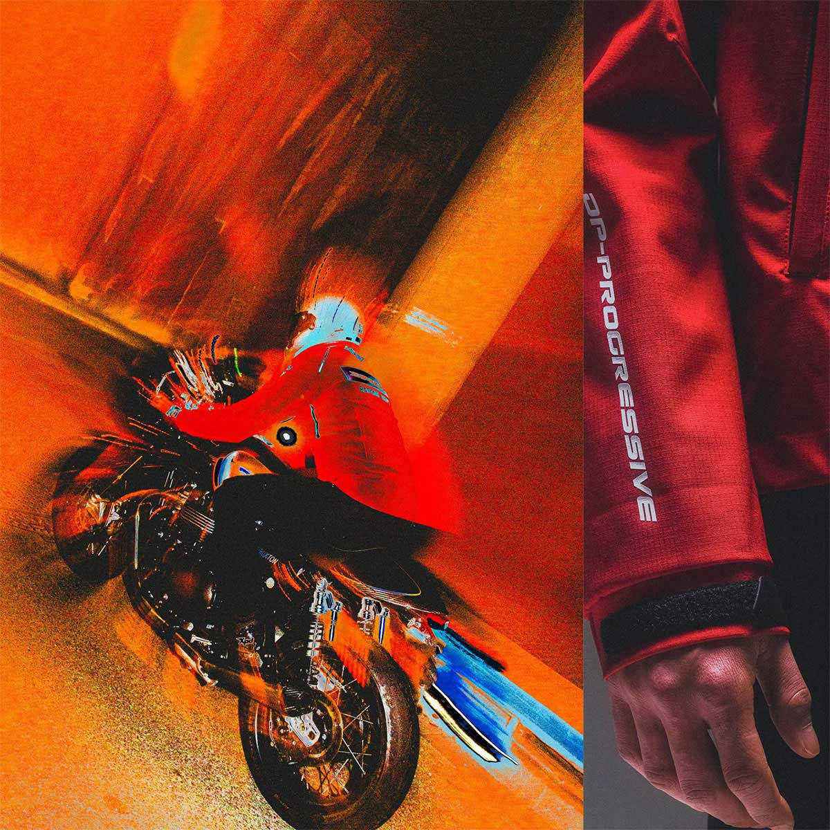 SPIDI｜ピット レーン｜ファブリック｜レッド｜モデル着用