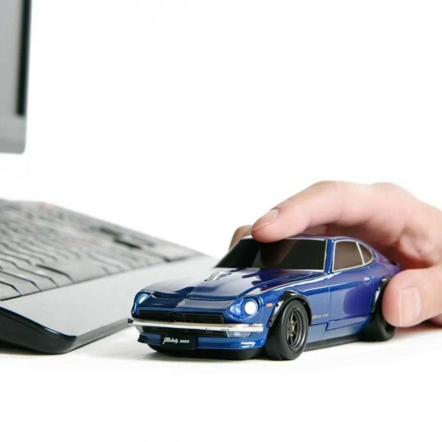 Cassette Car Products｜無線マウス 日産フェアレディ240Z ダットサン｜その他雑貨｜ブルー