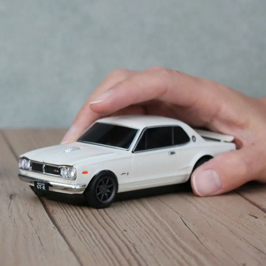 Cassette Car Products｜無線マウス 日産スカイライン 2000 GT-R（ハコスカ）｜その他雑貨｜ホワイト