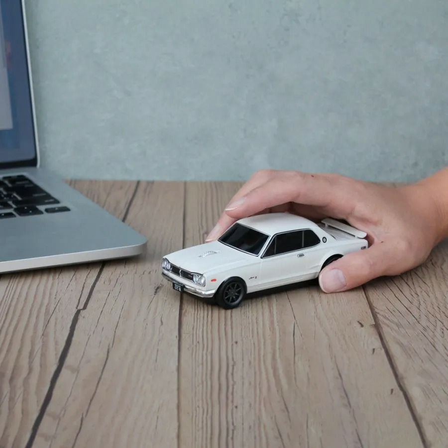 Cassette Car Products｜無線マウス 日産スカイライン 2000 GT-R（ハコスカ）｜その他雑貨｜ホワイト