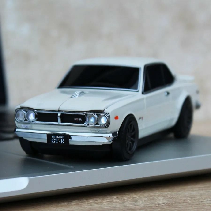 Cassette Car Products｜無線マウス 日産スカイライン 2000 GT-R（ハコスカ）｜その他雑貨｜ホワイト