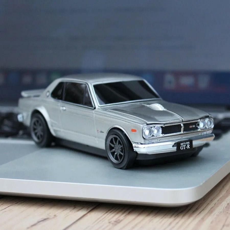Cassette Car Products｜無線マウス 日産スカイライン 2000 GT-R（ハコスカ）｜その他雑貨｜ガンメタシルバー