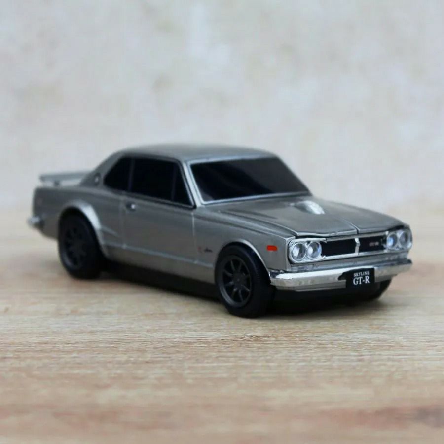 Cassette Car Products｜無線マウス 日産スカイライン 2000 GT-R（ハコスカ）｜その他雑貨｜ガンメタシルバー