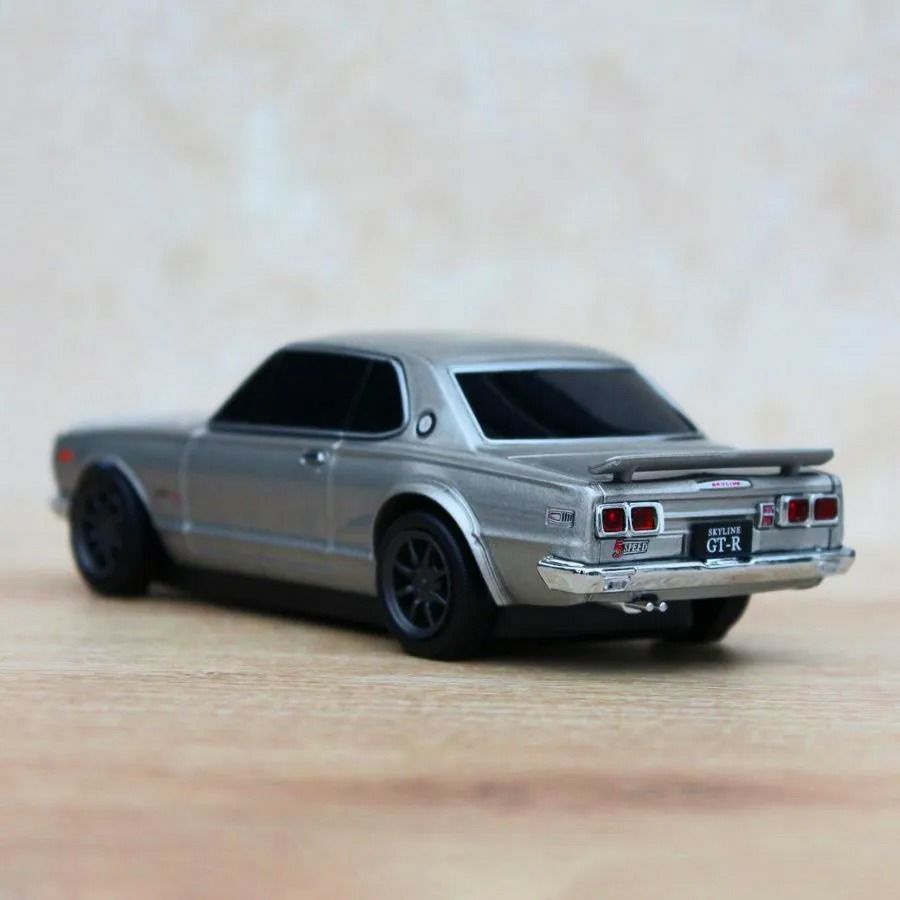 Cassette Car Products｜無線マウス 日産スカイライン 2000 GT-R（ハコスカ）｜その他雑貨｜ガンメタシルバー