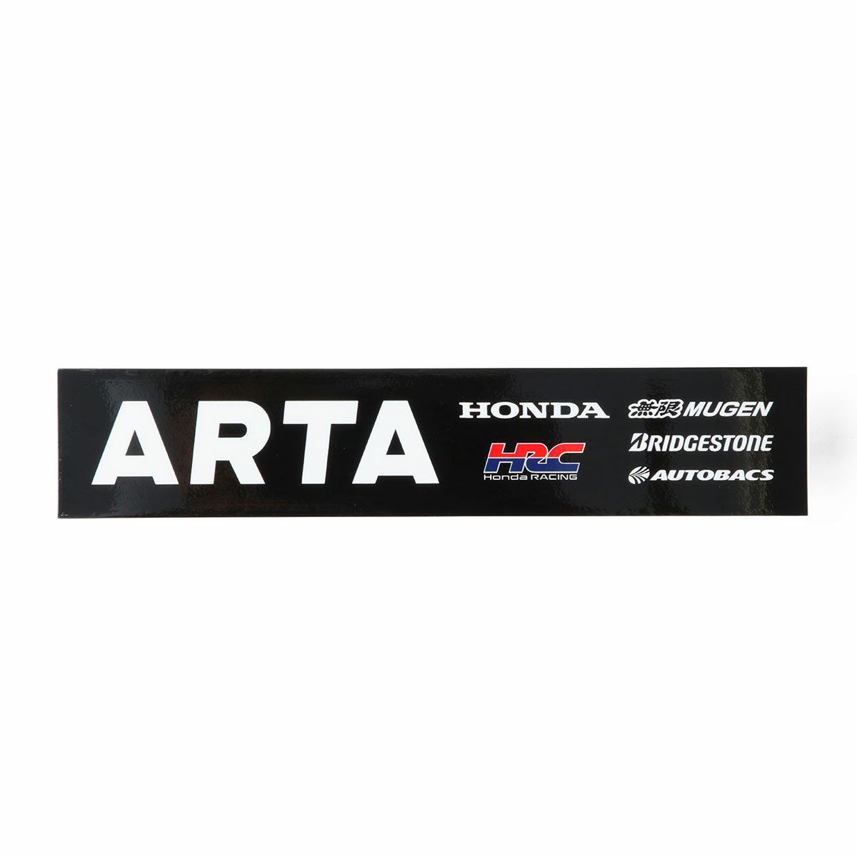 ARTA｜レプリカロゴ ステッカー Lサイズ｜ブラック