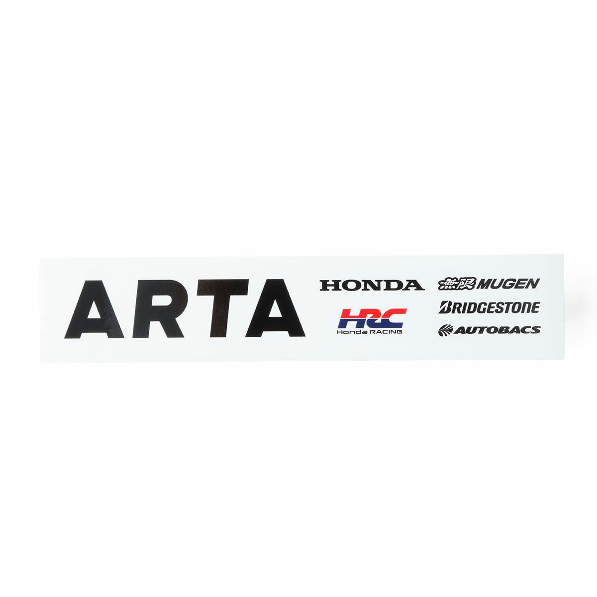 ARTA｜レプリカロゴ ステッカー Lサイズ｜ホワイト
