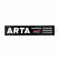 ARTA｜レプリカロゴ ステッカー Sサイズ｜ブラック