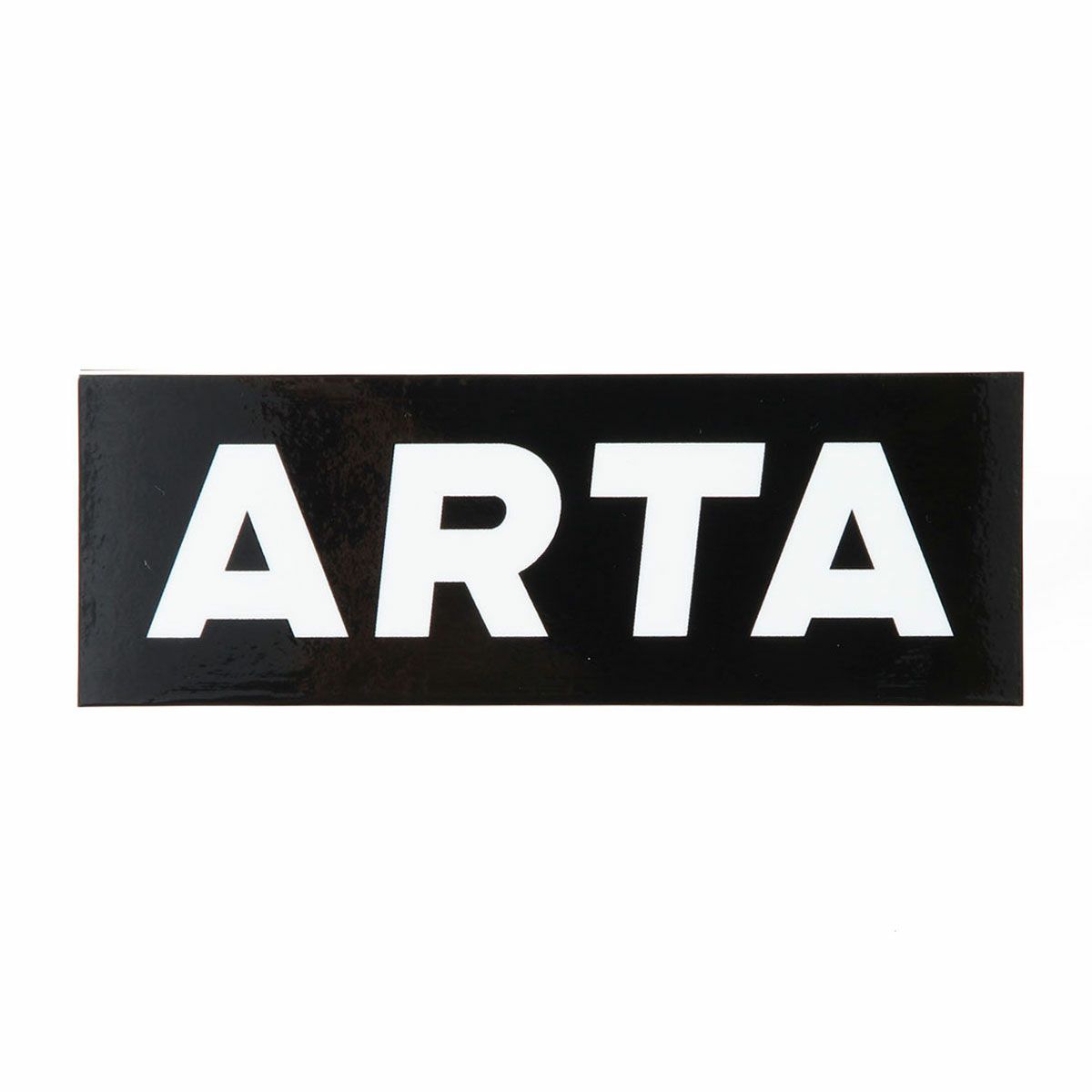 ARTA｜ARTAロゴ ステッカー Lサイズ｜ブラック