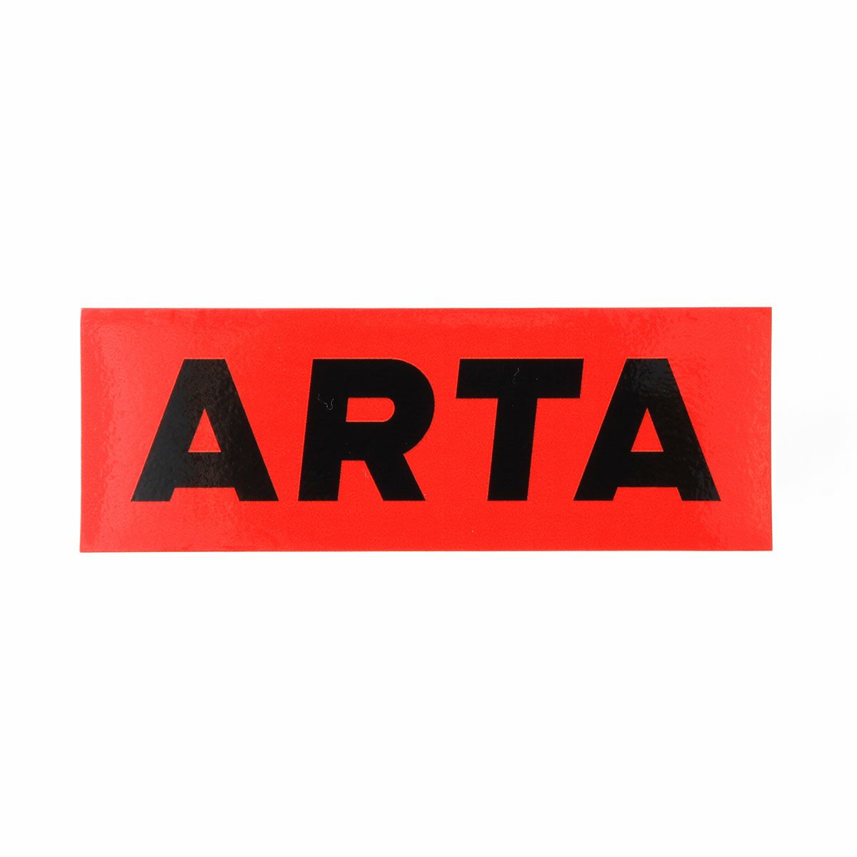 ARTA｜ARTAロゴ ステッカー Sサイズ｜レッド