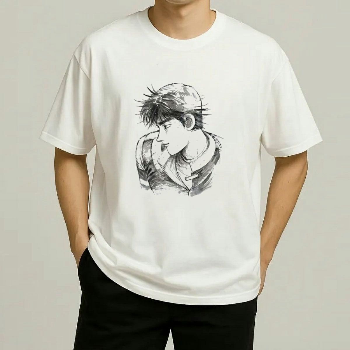 バリバリ伝説｜バリバリ伝説 GUN KOMA Tシャツ｜ホワイト