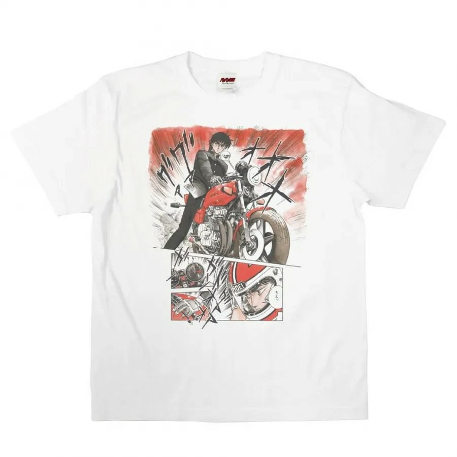 バリバリ伝説｜バリバリ伝説 GUN KOMA 威嚇Tシャツ｜