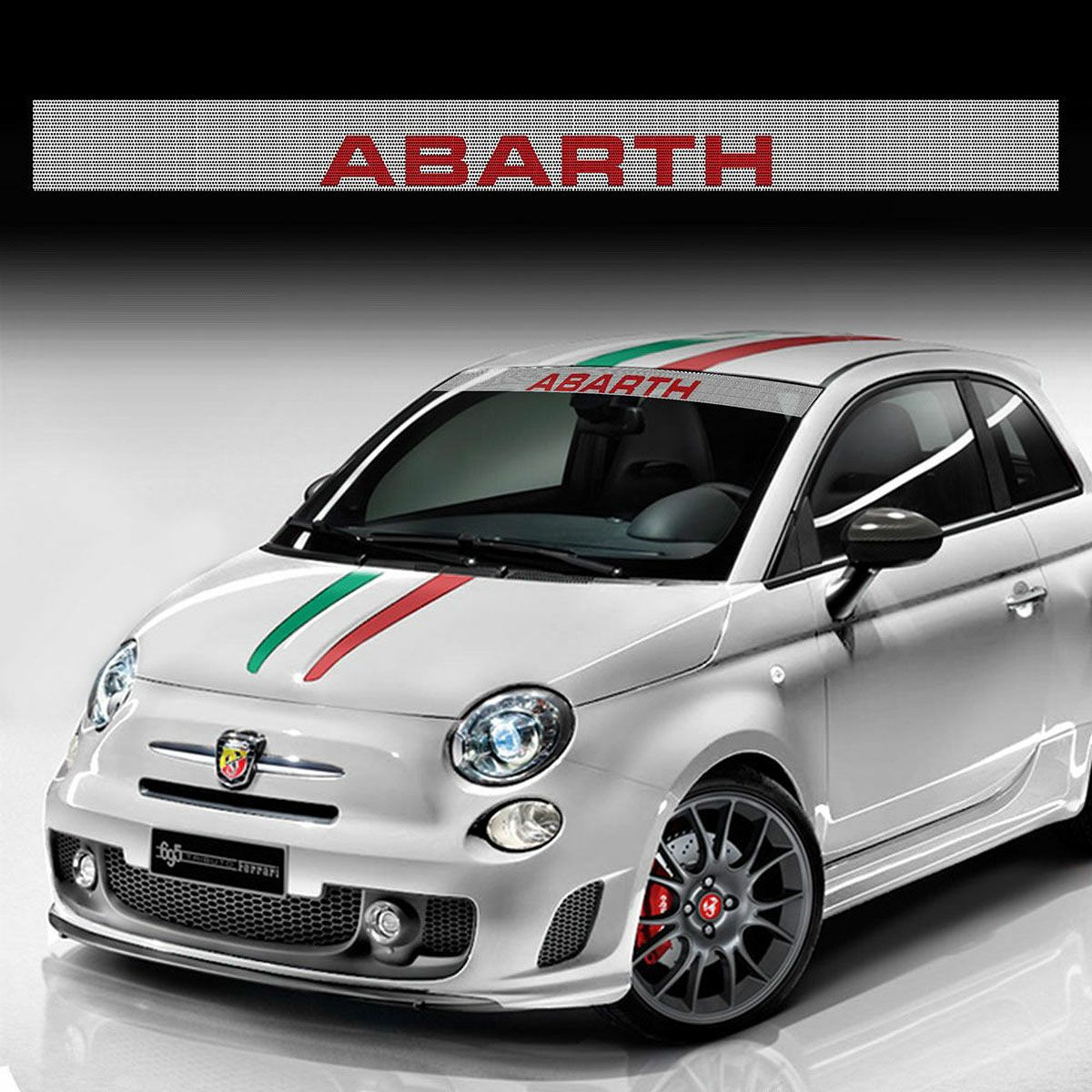 Abarth｜アバルト フロントガラスステッカー｜その他雑貨