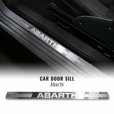Abarth｜アバルト フロントドア フットトリム ステッカー｜その他雑貨