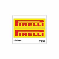 PIRELLI｜ヴィンテージ ピレリ ステッカー 10 x 12 cm｜