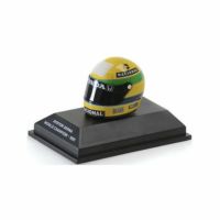 MINICHAMPS｜1/8 ヘルメット アイルトン･セナ 1991 ワールドチャンピオン｜模型